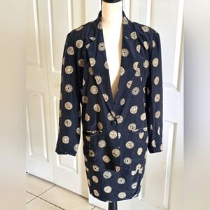 VTG ANN TAYLOR SILK SUIT